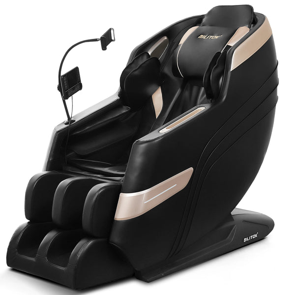 Massage Chair Recliner, Full Body Zero Gravity Massage Chair with Heating, Bluetooth Speaker, Airbags, Phone Stand, Foot Roller