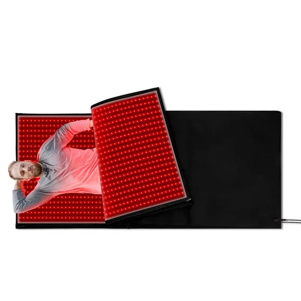 2025 New Red Light Therapy Pads LED 660&850nm Near Infrared Light Therapy Pads Large Pads for Whole Body Treatment