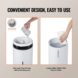 SucceBuy Humidifier for Home Large Room Commercial Humidifier for Whole House 16L Water Tank 12h Timer Auto Shut-Off Greenhouse