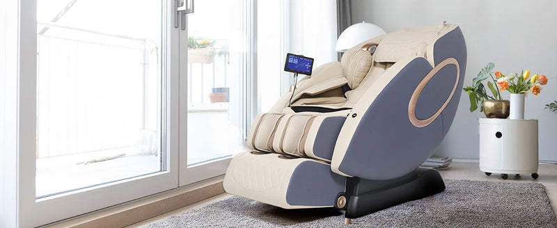 APP Control 4D SL-Track Massage Chair – Full Body Shiatsu Recliner with Zero Gravity, Yoga Stretch & Foot Roller