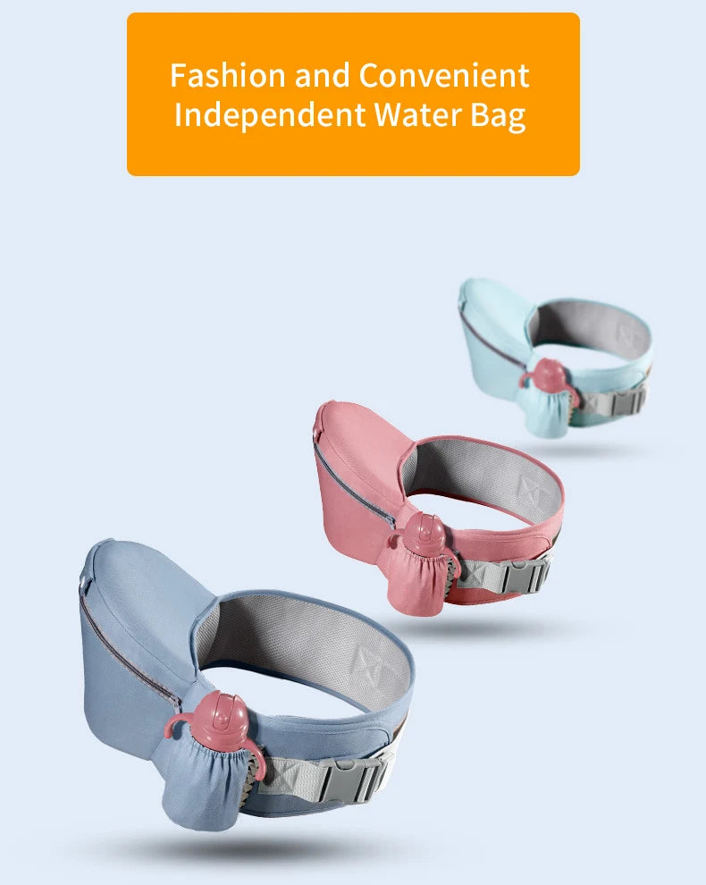 Ergonomic Baby Carrier with Hip Seat | 6-in-1, Breathable