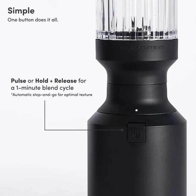 Premium Compact Personal Blender 850W Powerful Smoothie Maker with Multiple Vessels Hands-Free Blending Easy Cleanup Healthy