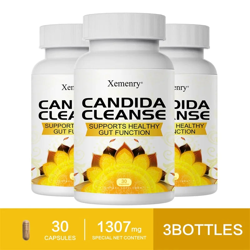 Candida Cleanse - Antioxidant, Intestinal Cleansing and Detoxification, Promote Digestion & Metabolism