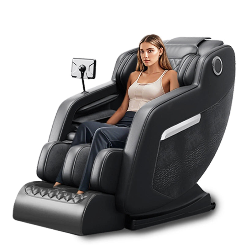 Zero Gravity Massage Chair with Hip Heating, Foot Massage & Full Airbag Coverage