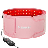 100 LED Fat Loss Belt Red Light Therapy For Body Health Care Infrared Lamp Back Pain Relief Waist Heating Belt Massage Machine