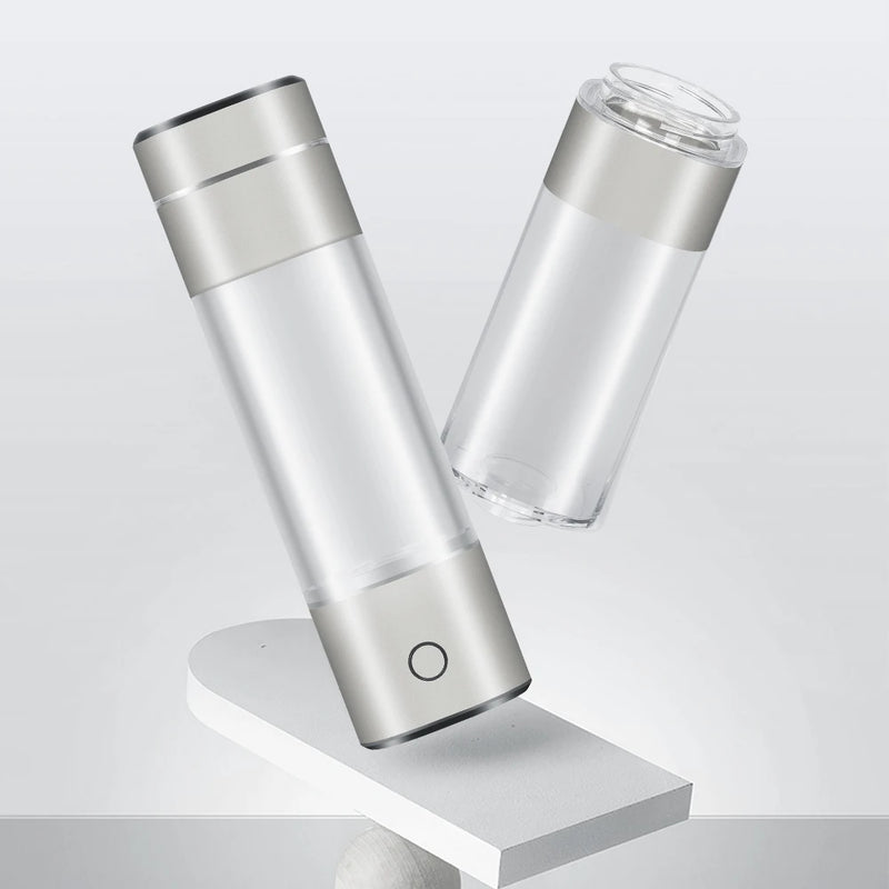 Portable Healthy IHOOOH H2-Cup Anti Aging Hydrogen Generator Mini Hydrogen Concentrators ORP Rechargeable Ionizer Water Bottle