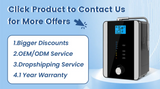 CAWOLO Alkaline Water Ionizer Machine PH Water Device Alkaline Water Dispenser 11 Plates Platinum Coating Alkaline Water Ioniser