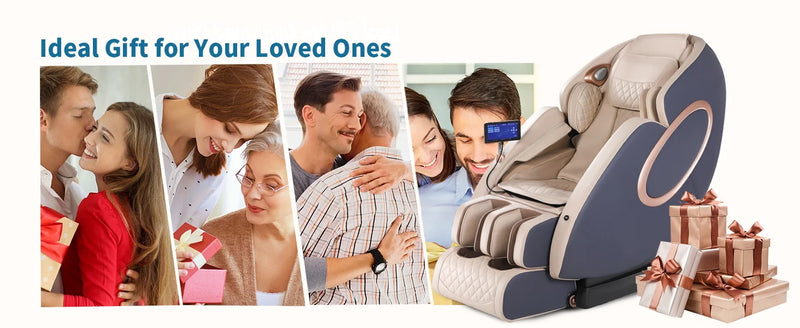 APP Control 4D SL-Track Massage Chair – Full Body Shiatsu Recliner with Zero Gravity, Yoga Stretch & Foot Roller