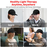 180Pcs Infrared LEDs 660nm&850nm Red Light Therapy Hair Growth Cap for Hair Regrowth Anti Hair Loss Relax Scalp Hair Care Hat