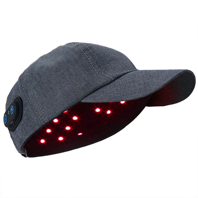 New Infrared LEDs 660nm&850nm Red Light Therapy Hair Growth Cap For Hair Regrowth Anti Hair Loss Relax Scalp Anti-inflammatory