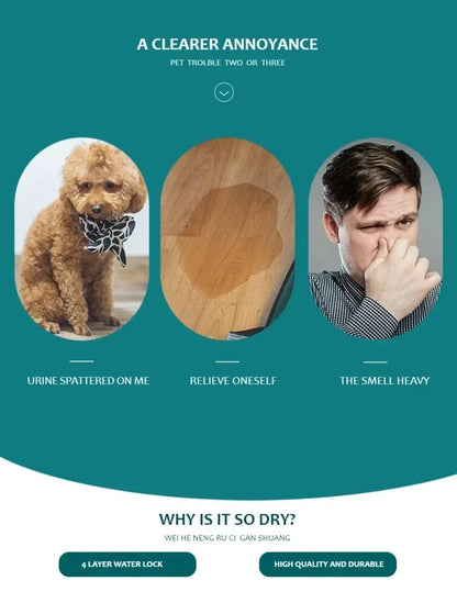 Dog Pee Pad Blanket – Reusable, Washable, Waterproof Pet Bed Mat