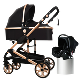 Baby stroller 3 in 1 stroller folding two-sided child four seasons kinderwagen baby carriage  high landscape Newborn Travelling
