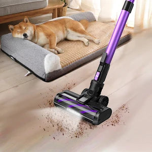 Poweart V870 Cordless Vacuum Cleaner 30KPa 8-in-1 Stick Vacuum up to 45min Runtime for Hardwood Floor Pet Hair Home Car Cleaning