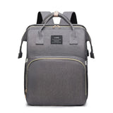 Diaper Backpack with Foldable Crib | Large Capacity