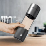 Spe Hydrogen Water Bottle PEM Technology 300ML 5/10 MIN Electrolysis Mode H2 Water Ionizer Generator