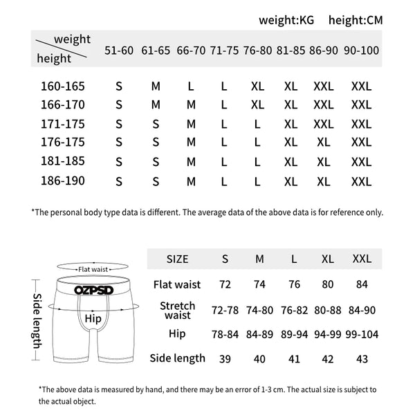 Sexy Men Boxer Underwear Breathable Mens Boxershorts Men's Panties Underpants Plus Size Fashion Printed Man Boxers Briefs Trunks