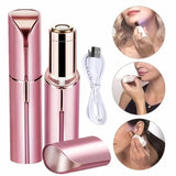 USB charging epilator face hair removal lipstick Shaver electric eyebrow trimmer women hair remover mini Shaver Epilator