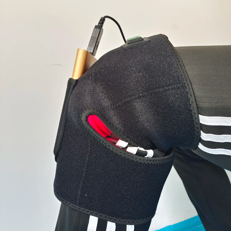 The Flexible Deep Healing Therapy Knee Phototherapy 15W Red Light Therapy Home Use 660nm 850nm Pain Relief