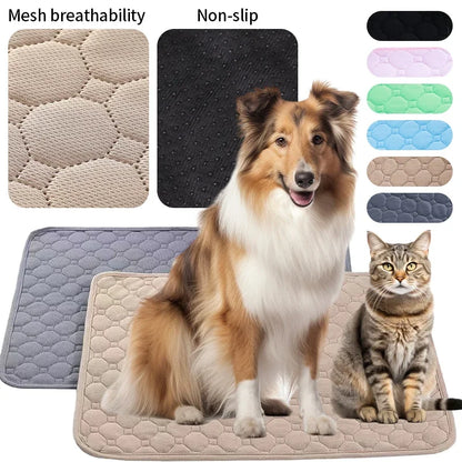 Dog Pee Pad Blanket – Reusable, Washable, Waterproof Pet Bed Mat