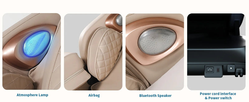 APP Control 4D SL-Track Massage Chair – Full Body Shiatsu Recliner with Zero Gravity, Yoga Stretch & Foot Roller