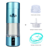 Bluevida H2 Pro nano technology 6000ppb Nanomolecular Hydrogen Water Generator SPE&PEM Dual Chamber Bottle With Inhalation Kit