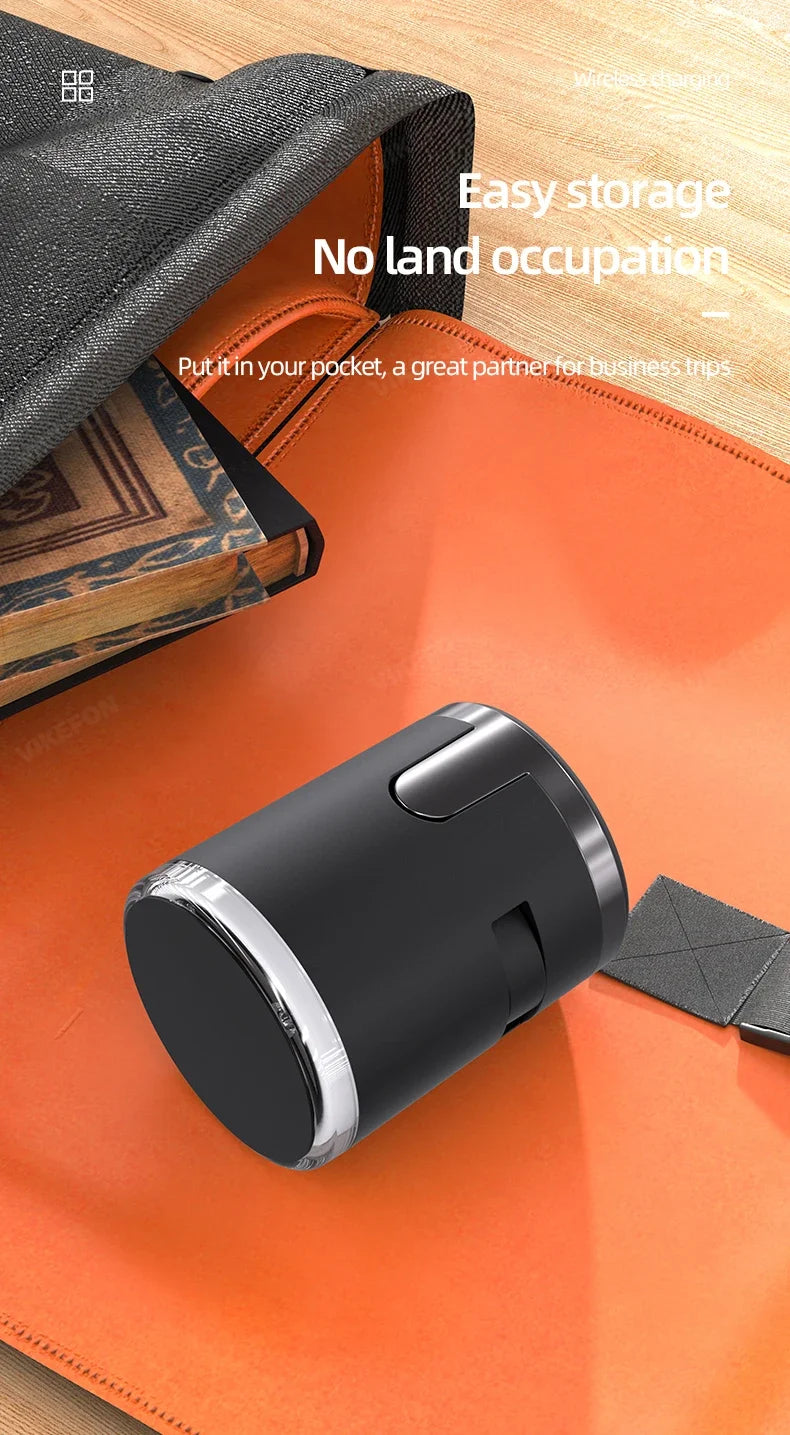 Wireless Charger 4 in 1 QI2 Fast Charging Dock Stand Night Light For Magsafe iPhone 16 15 14 Pro Max Airpods Pro 2-8 Apple Watch