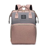 Diaper Backpack with Foldable Crib | Large Capacity