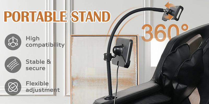 Massage Chair Recliner, Full Body Zero Gravity Massage Chair with Heating, Bluetooth Speaker, Airbags, Phone Stand, Foot Roller