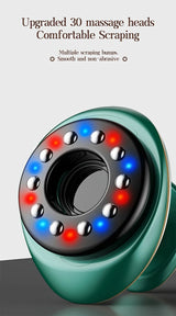 Electric Massage Meridian Brush Universal Body Dredging Cupping Scraping Instrument  Abdominal And Back Massager For Home