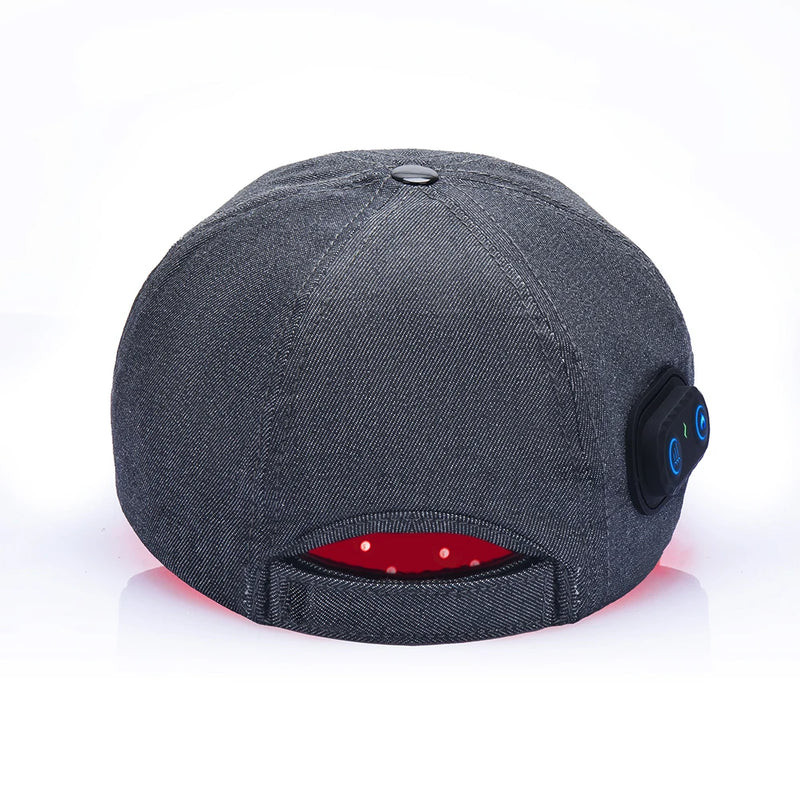 New Infrared LEDs 660nm&850nm Red Light Therapy Hair Growth Cap For Hair Regrowth Anti Hair Loss Relax Scalp Anti-inflammatory
