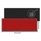 Red Light Mat Full Body 63" x 23.6" 945pcs LED Beads 660nm and 850nm Red Light Blanket Whole Body LED Light Relax Pad