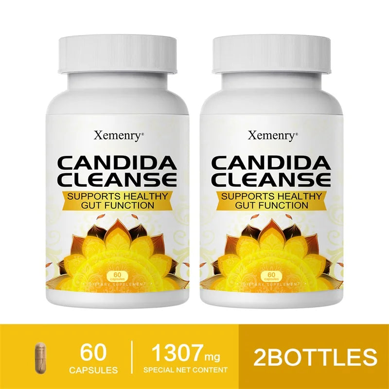 Candida Cleanse - Antioxidant, Intestinal Cleansing and Detoxification, Promote Digestion & Metabolism