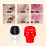 7 Colors LED Face Neck Mask Rechargeable LED Photon Beauty Mask Machine Facial Lifting Skin Care Tool