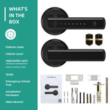 Viladepot Smart Lock Fingerprint Door Lock App Remote Control Passcode Unlock Electronic Touchscreen Keypad