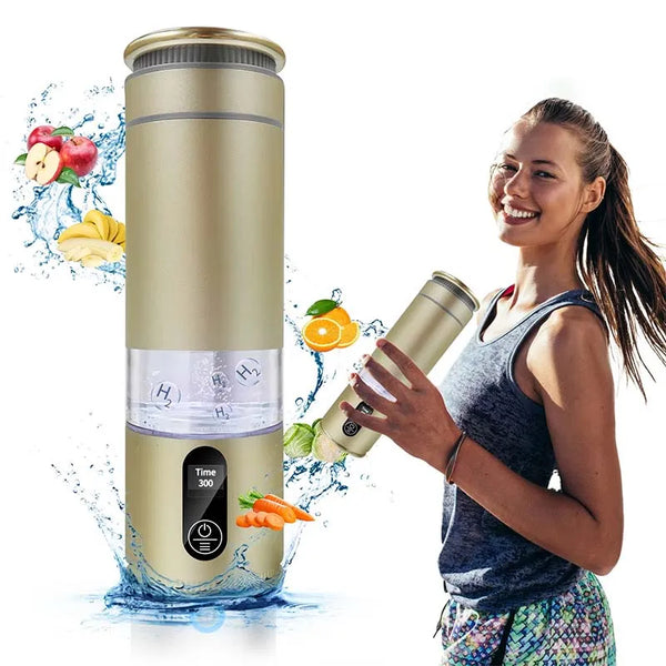 Hydrogen Alkaline Drink Water Filter Hydrogen Ionized Water Machine Bottle Hydrogen Generator Portable Water Ionizer Health Cup