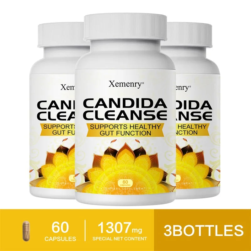 Candida Cleanse - Antioxidant, Intestinal Cleansing and Detoxification, Promote Digestion & Metabolism