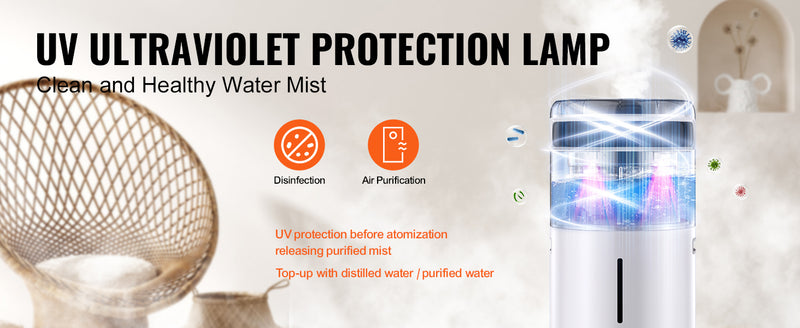 SucceBuy Humidifier for Home Large Room Commercial Humidifier for Whole House 16L Water Tank 12h Timer Auto Shut-Off Greenhouse