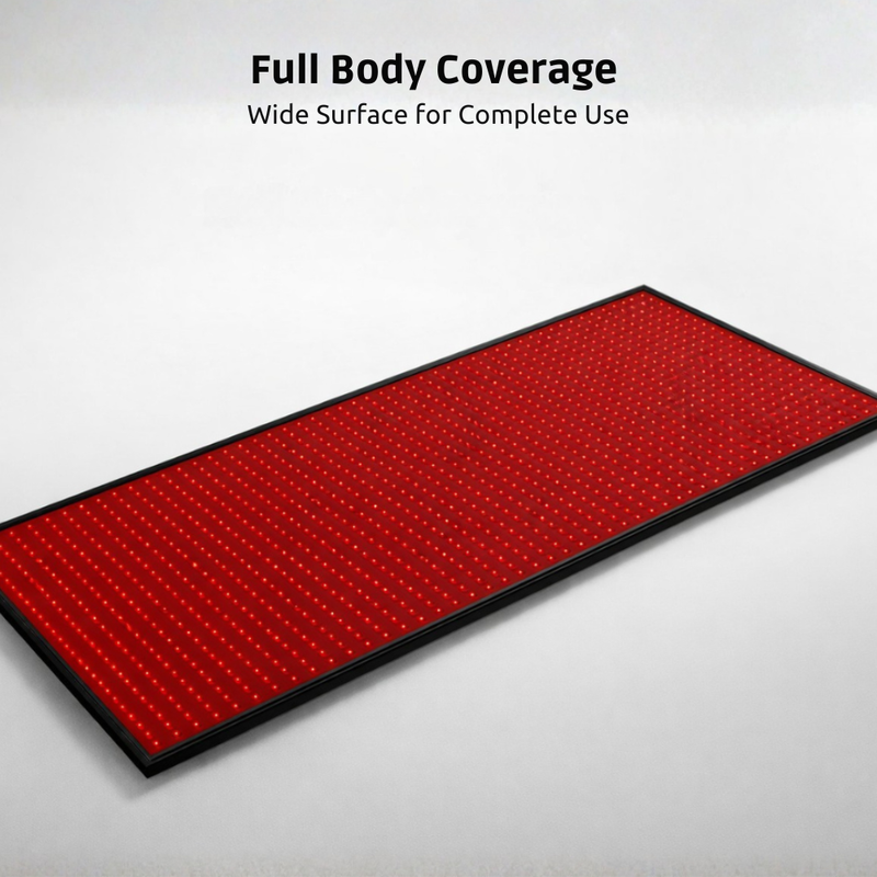 Light Red Mat Red Light Therapy Mat 71x31 Full Body 660nm 850nm – VITALUXE ESSENCE