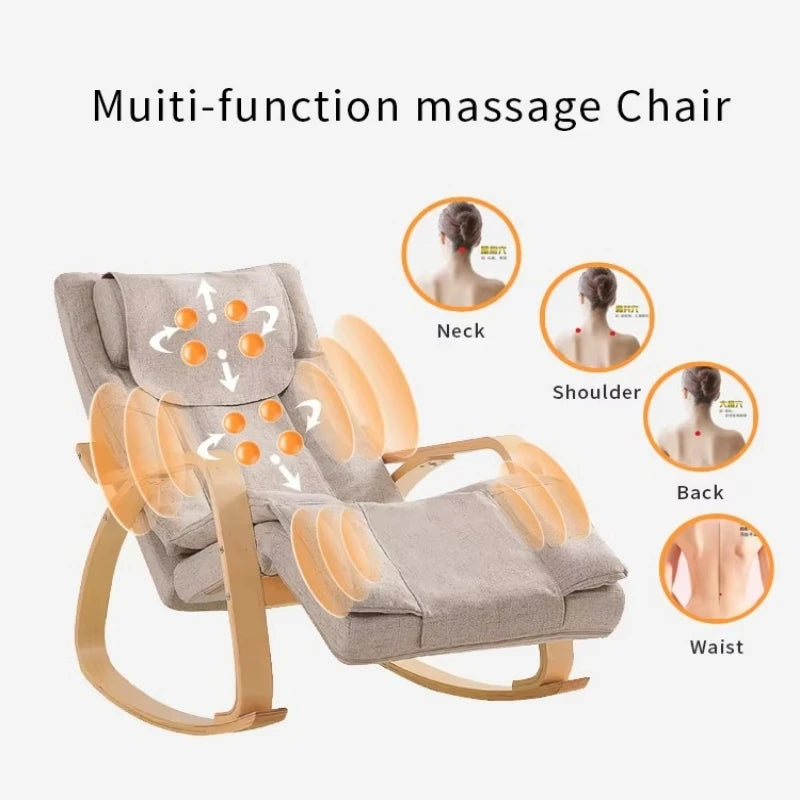 Massage Rocker Recliner Chair with Heat and Vibration – VITALUXE ESSENCE