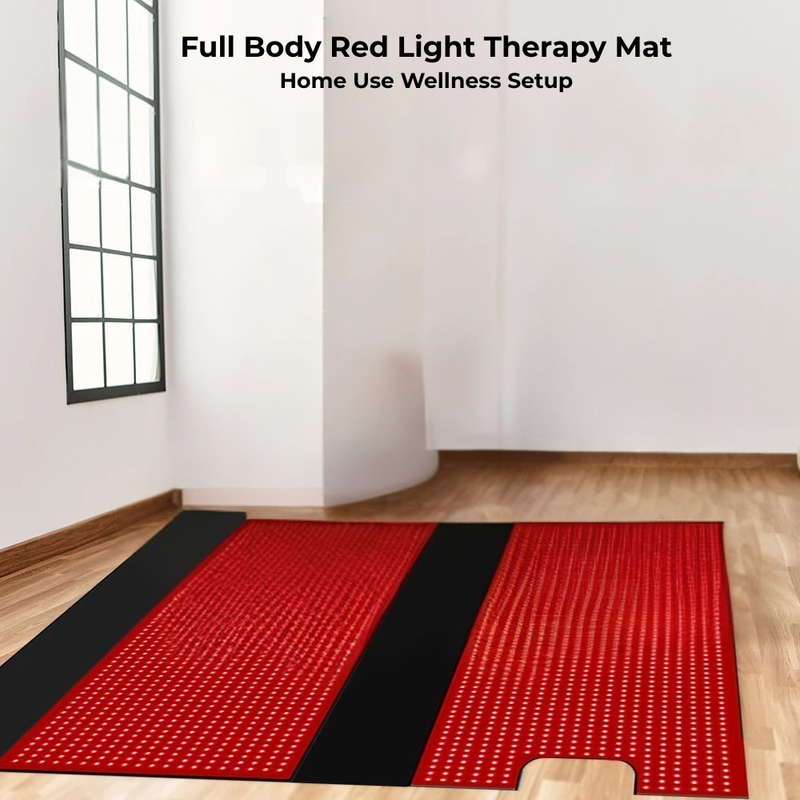 Light Red Mat Full Body Red Light Therapy Mat 71 Inch LED – VITALUXE ESSENCE